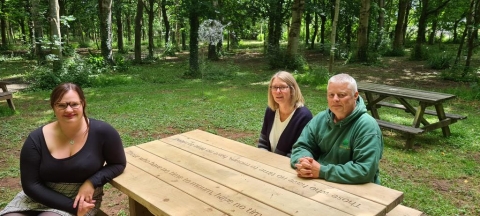 Heritage Wood Visitors Encouraged To Take Time to Remember
