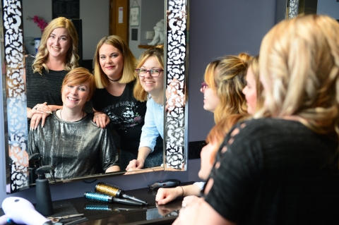 Hair Angels gives Derby College hairdressing students a head start 
