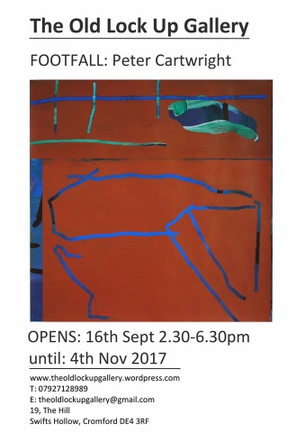 'FOOTFALL' - Peter Cartwright - Opens 16th September 2017