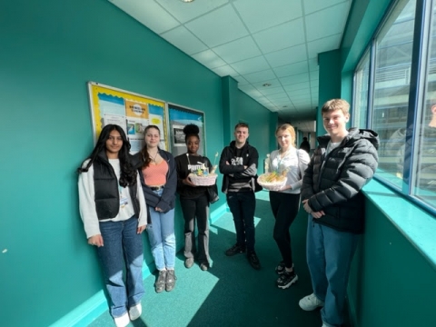 A group of A Level students at Derby College Group’s Joseph Wright Centre have launched an innovative confectionary business called Sugar Rush as part of the national Young Enterprise company programme.