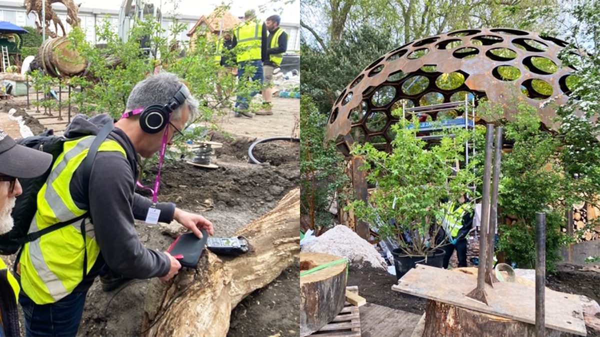 Baker Consultants to showcase first of its kind soil listening station in Royal Entomological Society insect lab at RHS Chelsea Flower Show