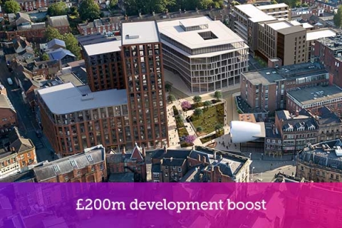 £200m development boost