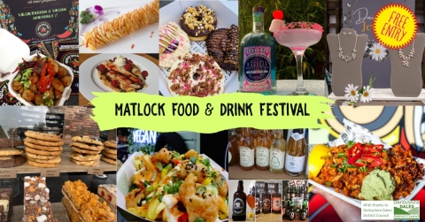 A 2-day festival celebrating great food and drink with fantastic entertainment all day in Matlock.