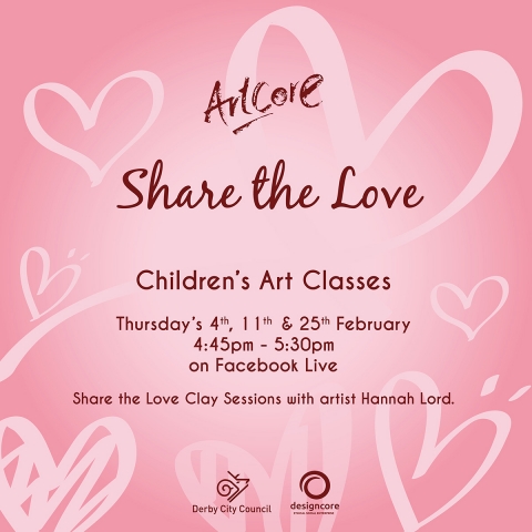 Children Art Classes - Share the Love from Artcore