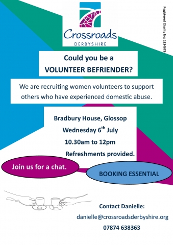 Volunteering Opportunity with Crossroads Derbyshire