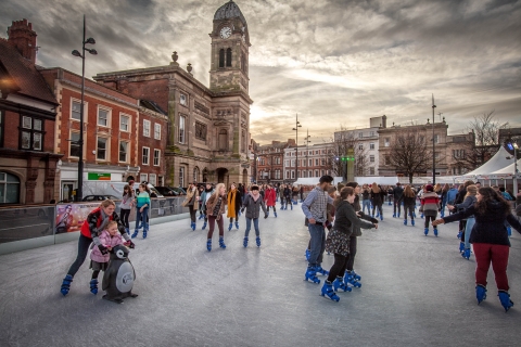 HOT NEWS!  THE CATHEDRAL QUARTER 3AAA CHRISTMAS ICE RINK TICKETS HAVE GONE ON SALE IN DERBY!
