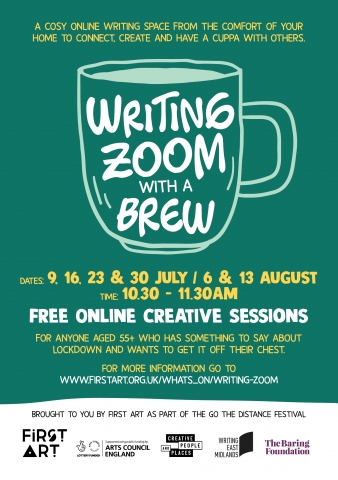 Writing Zoom with a Brew - connect, create with a cuppa 