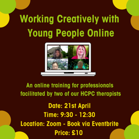 Working Creatively with Young People online