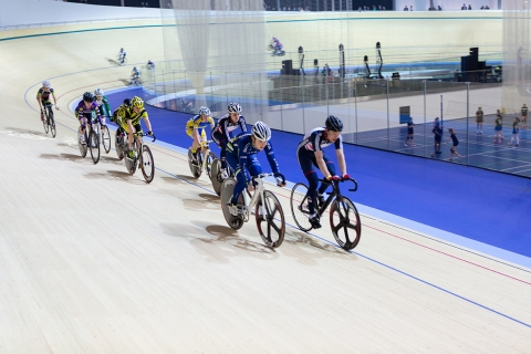 Cycling gets back on track at Derby Arena