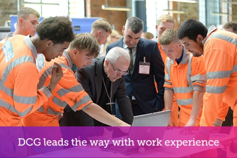 DCG leads the way with work experience