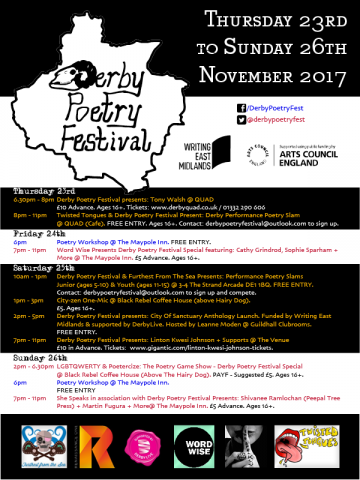 2017 Derby Poetry Festival
