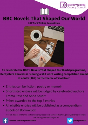 DERBYSHIRE LIBRARIES: Writing Competition
