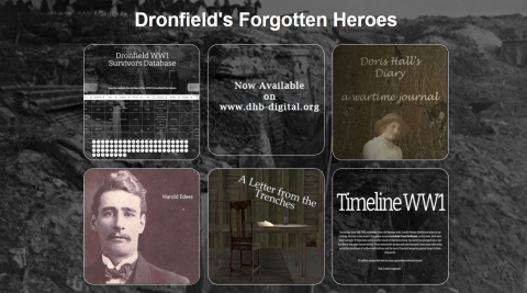 'Dronfield's Forgotten Heroes' Exhibition - Online Now!