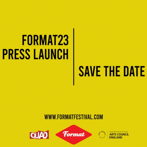 Join us for the Announcement of the FORMAT23 Festival Exhibitions and Events