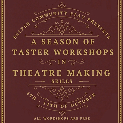 Free theatre workshops with Belper Community Play