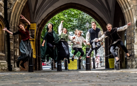 Impromptu Shakespeare have been a smash hit at the Edinburgh Fringe, Bristol Shakespeare Festival, appeared on BBC Shakespeare Live, and were the winners of Best Comedy Event at last year’s Buxton Fringe.