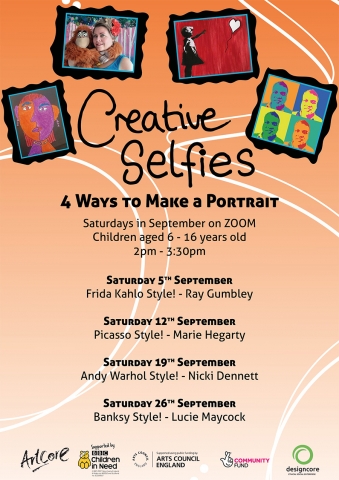 Innocence and Expression. Creative Selfies - 4 Ways to Make a portrait