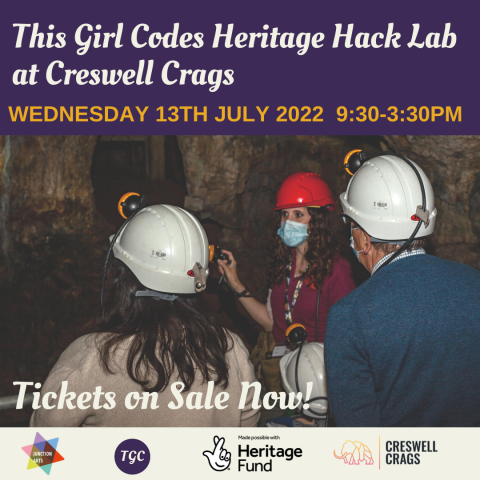 This Girl Codes Heritage Hack at Creswell Crags