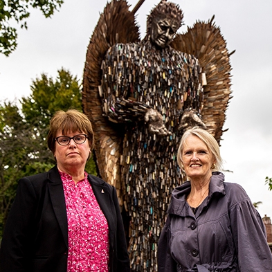 National Monument Against Violence and Aggression 'The Knife Angel' is to visit Chesterfield