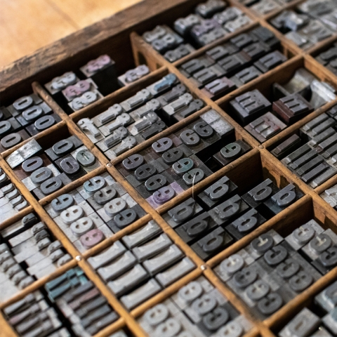 Heritage letterpress print studio The Smallprint Company turns 10!