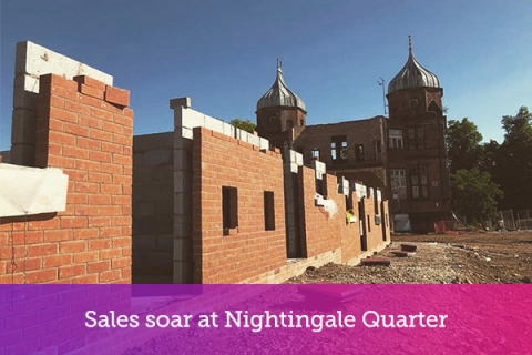 Sales soar at Nightingale Quarter