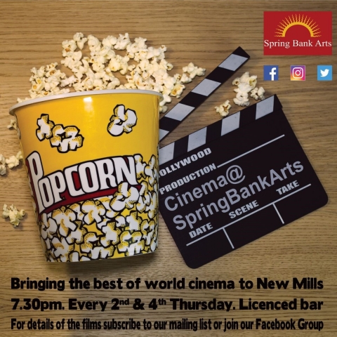Cinema@SpringBankArts Returns on Thursday 8th September