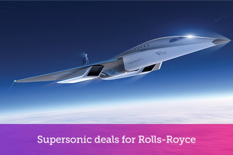 Supersonic deals for Rolls-Royce