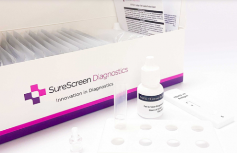 SureScreen lands deal for millions of rapid Covid tests