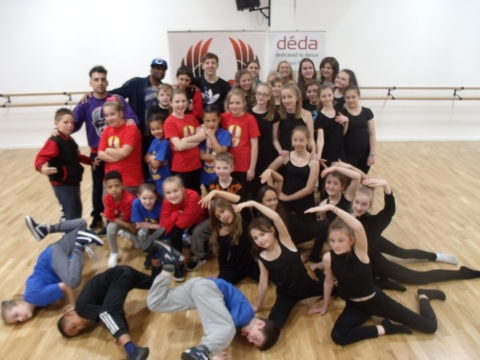 Déda and Trinity Warriors Launch Dance Partnership