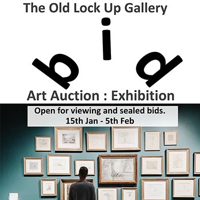 The Old Lock Up Gallery's new 2022 inaugural art auction: bid