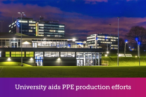 University aids PPE production efforts