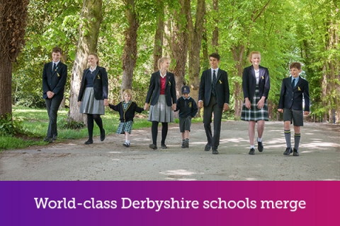 World-class Derbyshire schools merge