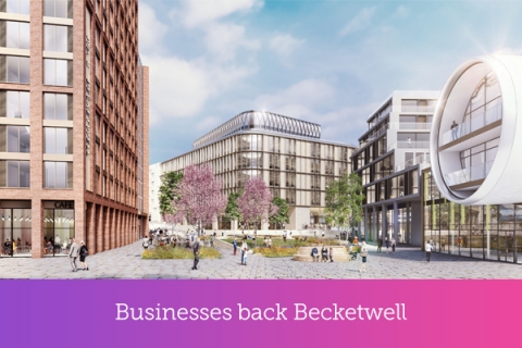 Businesses back Becketwell