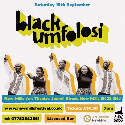 Black Umfolosi - Dance from Zimbabwe at New Mills Art Theatre - tickets now on sale