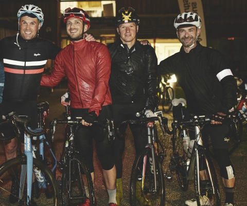 City Businessmen Complete Cycle Challenge