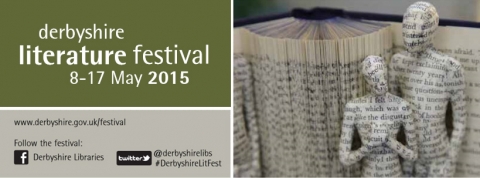 Tickets now on sale for the Derbyshire Literature Festival in libraries & online