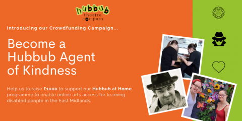 Crowdfunder update: Keep It Going! Become a Hubbub Agent of Kindness