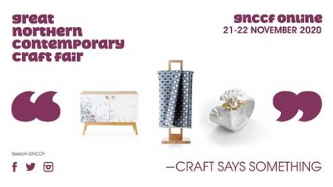 Great Northern Contemporary Craft Fair goes ONLINE for Xmas to help makers