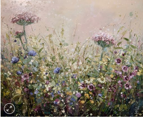 New paintings by Marie Mills at gallerytop