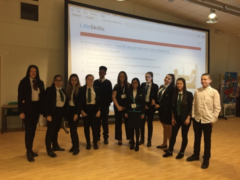 Merrill Academy Students Join Barclays Life Skills Workshops 