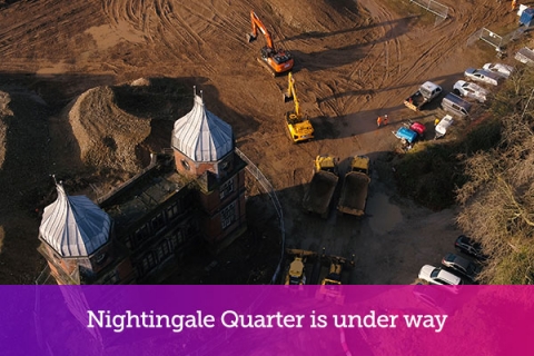 Nightingale Quarter is under way