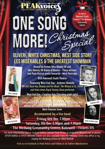 Peak Voices-Star Studded Gala Charity Show-One Song More! A Night at the Musicals Christmas Special!