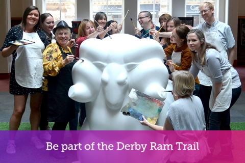Be part of the Derby Ram Trail