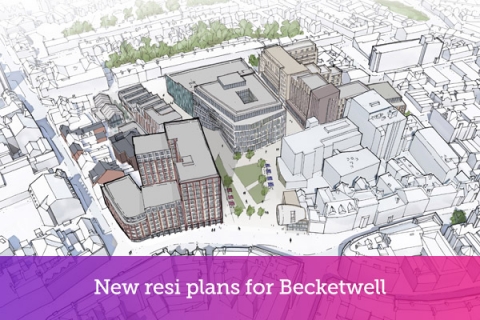 New resi plans for Becketwell