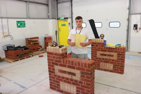 Derby College Hosts National Bricklaying Competition Final 
