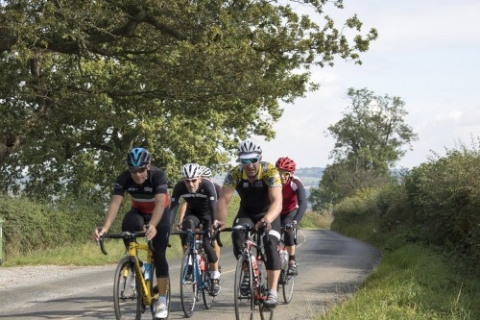Sportive Cyclists Vie For Document Network Services Mountain Crown