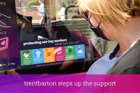 trentbarton steps up the support