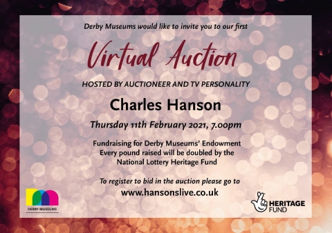 Derby Museum - Register to bid at our Virtual Auction!